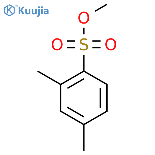 Methyl 2,4-dimethylbenzenesulfonate structure
