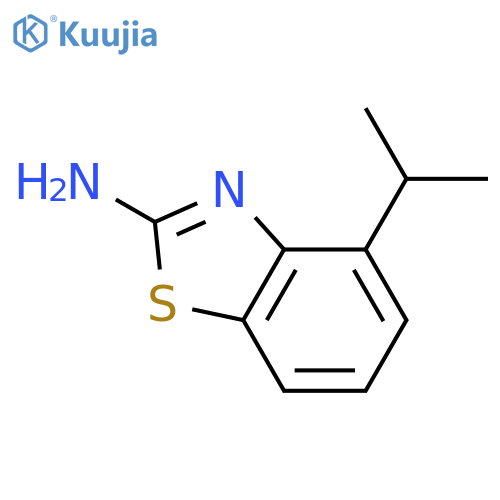 4-(propan-2-yl)-1,3-benzothiazol-2-amine structure