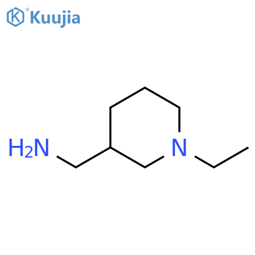 1-(1-Ethylpiperidin-3-yl)methanamine structure