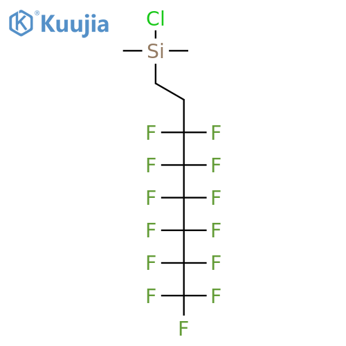 1H,1H,2H,2H-Perfluorooctyldimethylchlorosilane structure