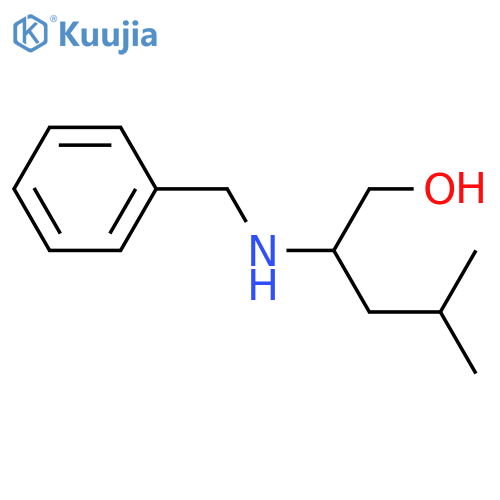 1-Pentanol, 4-methyl-2-[(phenylmethyl)amino]-, (2S)- structure