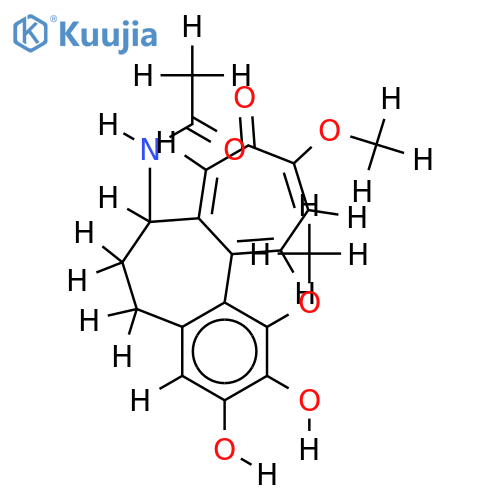 (+/-)-2,3-didemethylcolchicine structure