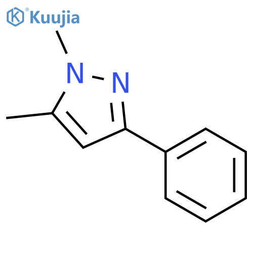 1,5-dimethyl-3-phenyl-1H-pyrazole structure