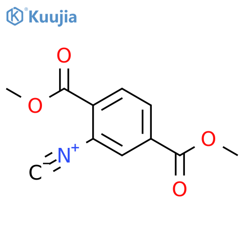 Dimethyl 2-isocyanoterephthalate structure