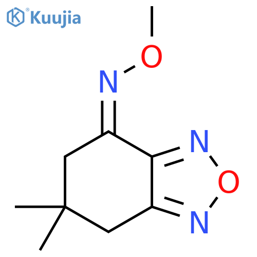 6,6-Dimethyl-2,5,6,7-tetrahydro-2-oxabenzimidazol-4-methyloxime structure