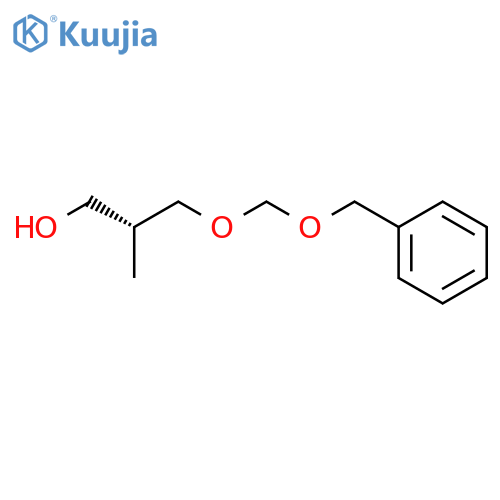 1-Propanol, 2-methyl-3-[(phenylmethoxy)methoxy]-, (R)- structure