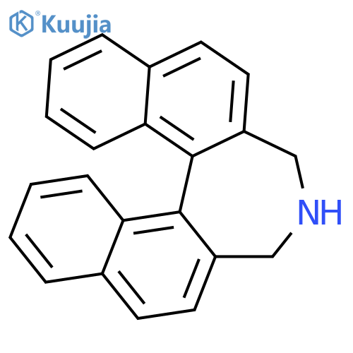 3H-Dinaphth[2,1-c:1',2'-e]azepine, 4,5-dihydro-, (±)- structure