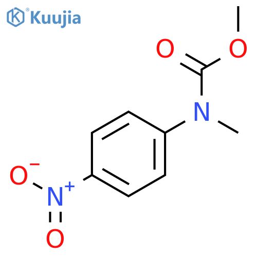 Methyl N-Methyl-N-(4-nitrophenyl)carbamate structure