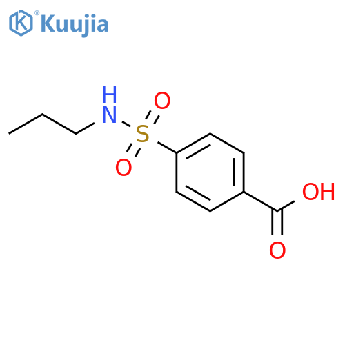4-(Propylamino)sulfonylbenzoic Acid structure