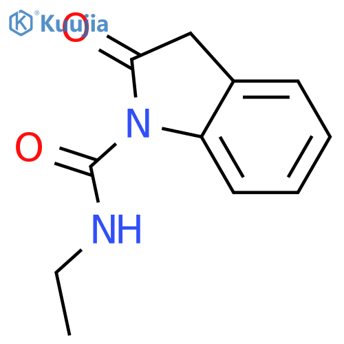 1H-Indole-1-carboxamide, N-ethyl-2,3-dihydro-2-oxo- structure