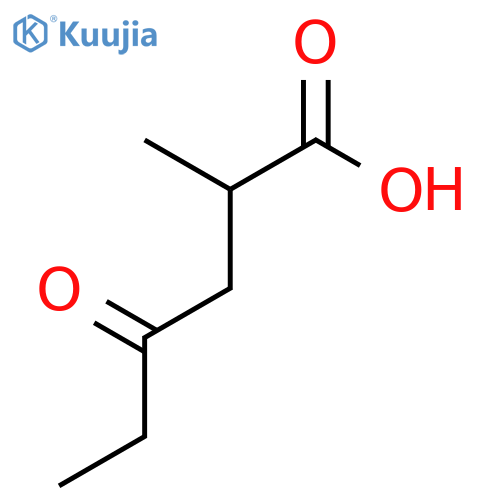 2-methyl-4-oxohexanoic acid structure