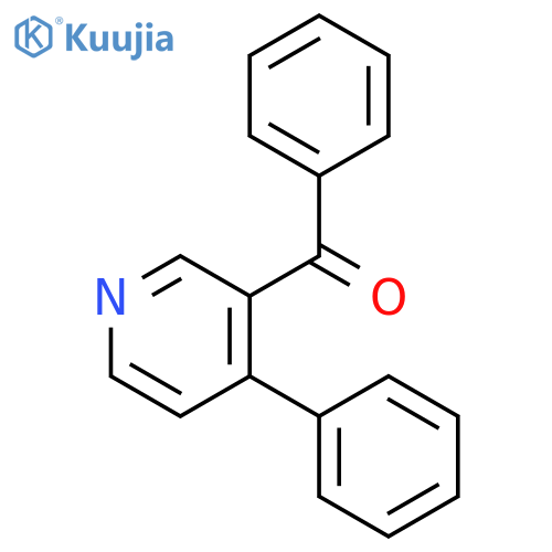 Methanone, phenyl(4-phenyl-3-pyridinyl)- structure