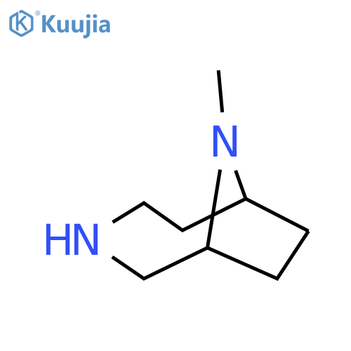 9-methyl-3,9-Diazabicyclo[4.2.1]nonane structure