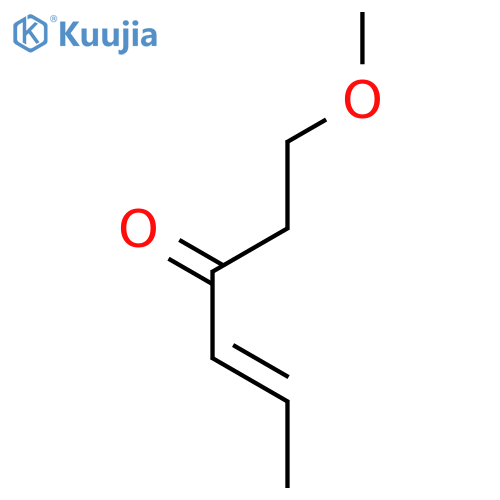 4-Hexen-3-one, 1-methoxy- structure