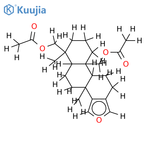 19,20-diacetoxyspongia-13(16),14-diene structure
