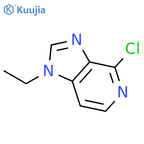 4-chloro-1-ethyl-1H-Imidazo[4,5-c]pyridine structure