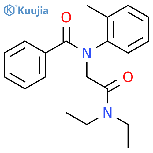 Benzamide,N-[2-(diethylamino)-2-oxoethyl]-N-(2-methylphenyl)- structure