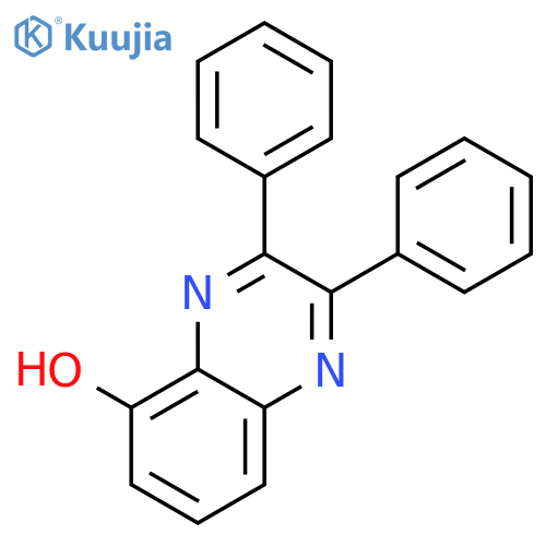 5-Quinoxalinol, 2,3-diphenyl- structure