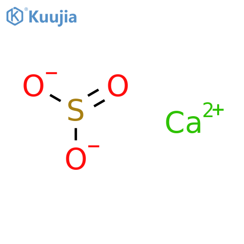 Calcium sulfite structure