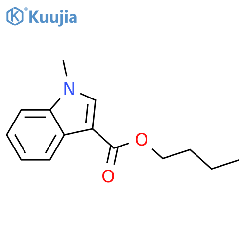 Butyl 1-methyl-1h-indole-3-carboxylate structure