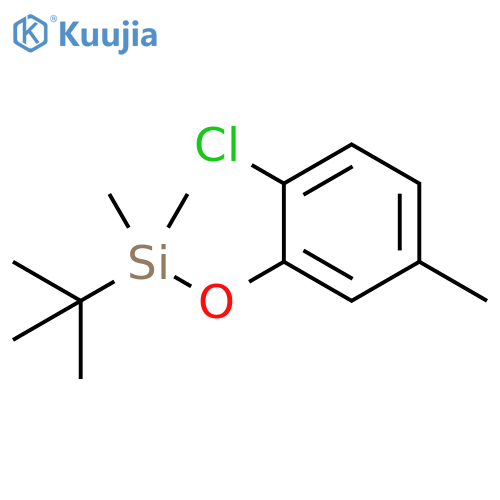 Benzene, 1-chloro-2-[[(1,1-dimethylethyl)dimethylsilyl]oxy]-4-methyl- structure