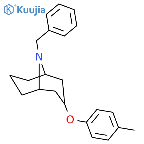 9-Azabicyclo[3.3.1]nonan-3-ol,3-(4-methylphenyl)-9-(phenylmethyl)- structure