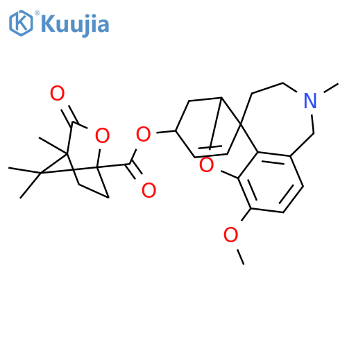 (-)-Galanthaminyl (-)-Camphanate structure