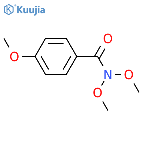 4-Methoxybenzoic acid; N,N-Dimethoxy, amide structure