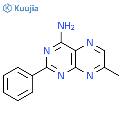 4-Pteridinamine,7-methyl-2-phenyl- structure