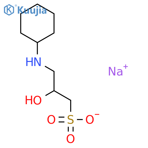 CAPSO Sodium Salt structure