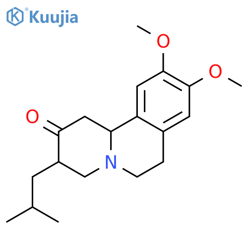 (-)-Tetrabenazine (>75% ee) structure