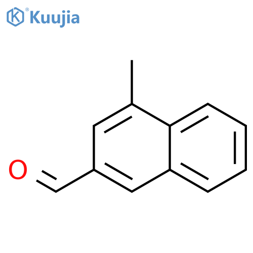 2-Naphthalenecarboxaldehyde, 4-methyl- structure
