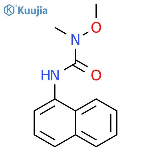 Urea,N-methoxy-N-methyl-N'-1-naphthalenyl- structure