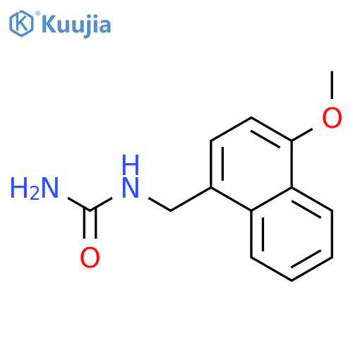 Urea,N-[(4-methoxy-1-naphthalenyl)methyl]- structure