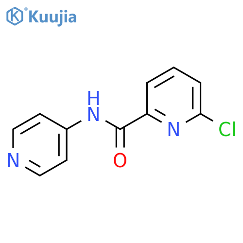 6-Chloro(pyridin-4-yl)pyridine-2-carboxamide structure