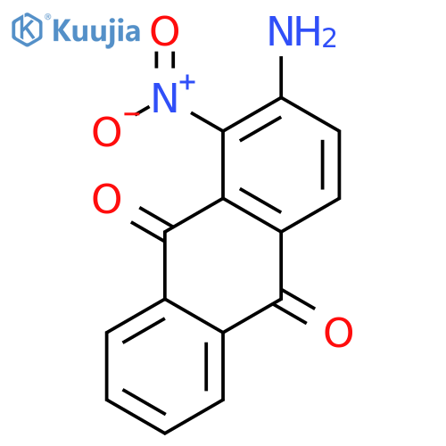9,10-Anthracenedione,2-amino-1-nitro- structure