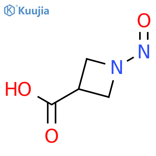 3-Azetidinecarboxylic acid, 1-nitroso- structure