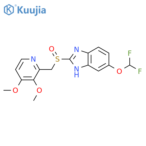 Pantoprazole structure
