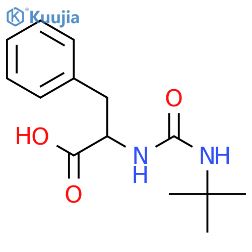 L-Phenylalanine, N-[[(1,1-dimethylethyl)amino]carbonyl]- structure
