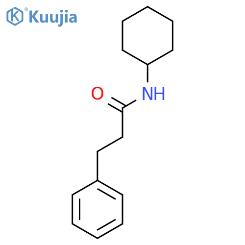 N-Cyclohexyl-3-phenylpropanamide structure