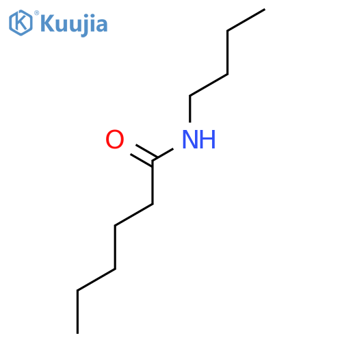 Hexanamide, N-butyl- structure