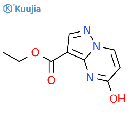 Ethyl 5-hydroxypyrazolo[1,5-a]pyrimidine-3-carboxylate structure