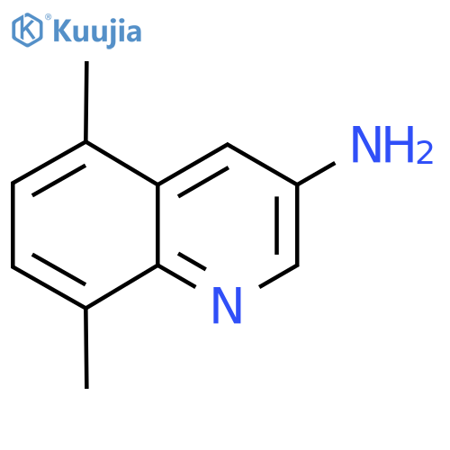 5,8-Dimethylquinolin-3-amine structure