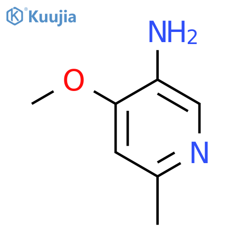 3-Pyridinamine, 4-methoxy-6-methyl- structure