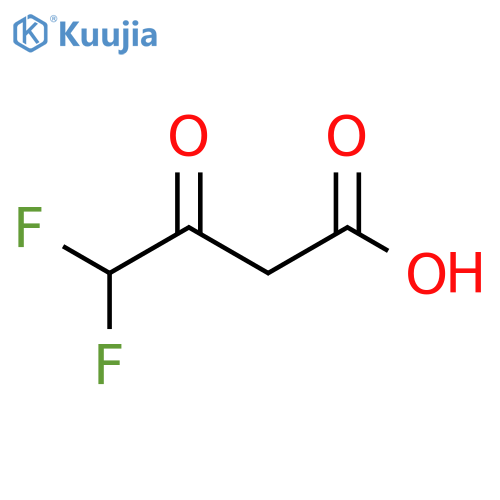 Butanoic acid, 4,4-difluoro-3-oxo- structure