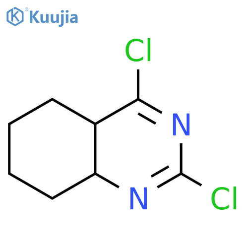 Quinazoline, 2,4-dichloro-4a,5,6,7,8,8a-hexahydro- structure