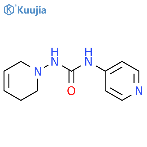 Urea,N-(3,6-dihydro-1(2H)-pyridinyl)-N'-4-pyridinyl- structure