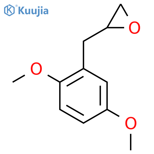 2-(2,5-dimethoxyphenyl)methyloxirane structure