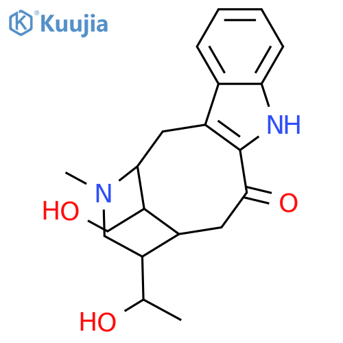 Vobasan-3-one,19,20-dihydro-17,19-dihydroxy-, (16R,19S,20a)- (9CI) structure