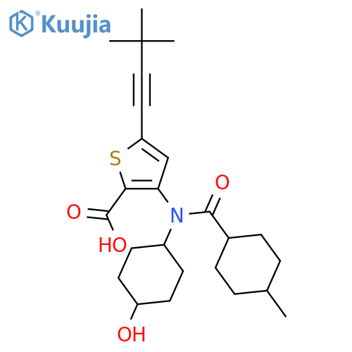 Lomibuvir structure